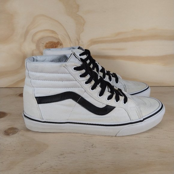 Vans Shoes - Vans - Off The Wall - SK-8 Hi - Cream/Black - Women''s - 11